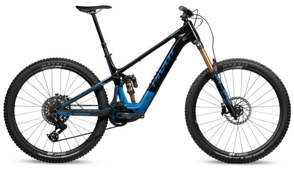 Pivot Shuttle SL/AM Pro X0 Eagle Transmission Carbon Lightweight Electric Mountain Bike 2026 - Black Cobalt Blue