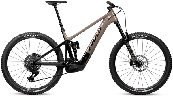 Pivot Shuttle AM Pro X0 Eagle Transmission Carbon Electric Mountain Bike 2026 - Badlands Brown