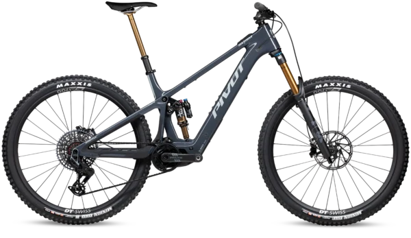 Pivot Shuttle SL/AM Pro X0 Eagle Transmission Carbon Lightweight Electric Mountain Bike 2026 - Gloss Grey