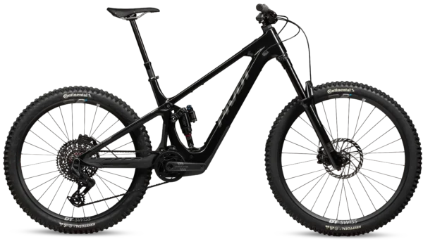 Pivot Shuttle AMP'd Pro X0 Eagle Transmission Carbon Electric Mountain Bike 2026 - Black Metallic Stone
