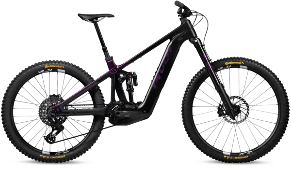 Pivot Shuttle LT Pro X0 Eagle Transmission Carbon Electric Mountain Bike 2026 - Black Royal Purple / Aurora Sky