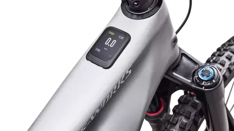 95227-02_LEVO-SW-CARBON-G4-SILDST-BLKPRL-CHRM_D7-TCU_DARK Specialized S-Works Turbo Levo 4 Carbon Electric Mountain Bike 2026