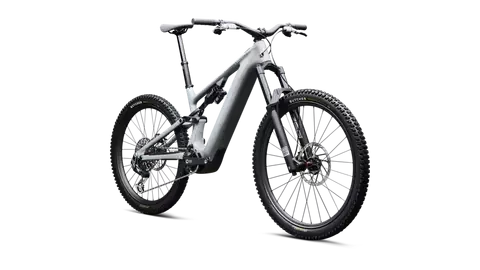 95227-02_LEVO-SW-CARBON-G4-SILDST-BLKPRL-CHRM_FDSQ_DARK Specialized S-Works Turbo Levo 4 Carbon Electric Mountain Bike 2026