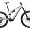 95227-02_LEVO-SW-CARBON-G4-SILDST-BLKPRL-CHRM_HERO-PDP_DARK Specialized S-Works Turbo Levo 4 Carbon Electric Mountain Bike 2026