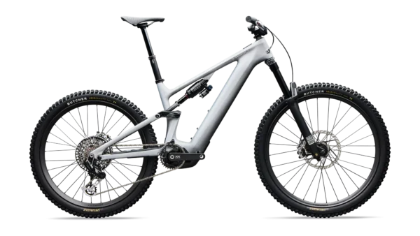 95227-02_LEVO-SW-CARBON-G4-SILDST-BLKPRL-CHRM_HERO-PDP_DARK Specialized S-Works Turbo Levo 4 Carbon Electric Mountain Bike 2026