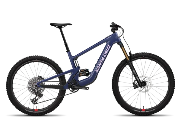 Santa Cruz Heckler SL X0 AXS RSV Carbon Electric Mountain Bike 2025 - Matte Dark Blue