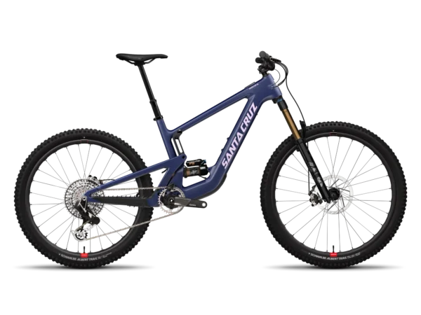 Santa Cruz Heckler SL XX AXS RSV Carbon Electric Mountain Bike 2025 - Matte Dark Blue