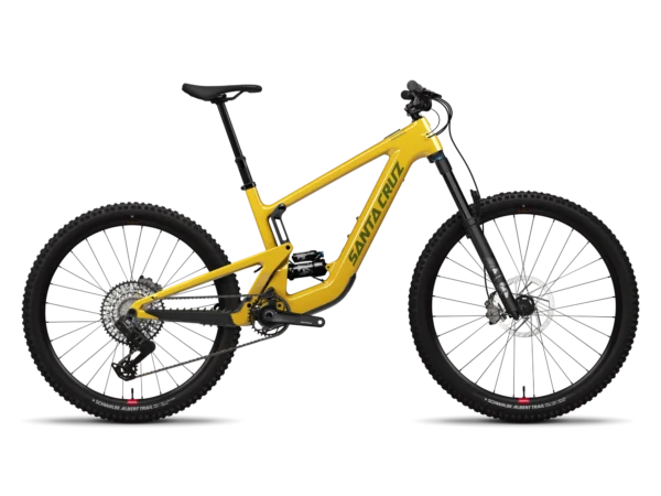 Santa Cruz Heckler SL GX AXS Carbon Electric Mountain Bike 2026 - Gloss Mustard Yellow