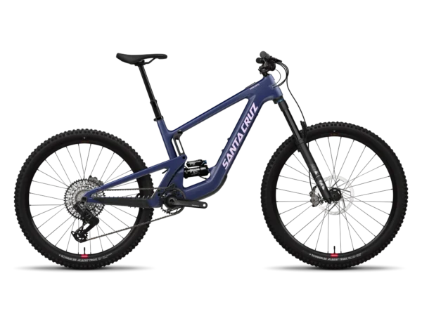Santa Cruz Heckler SL GX AXS Carbon Electric Mountain Bike 2026 - Matte Dark Blue