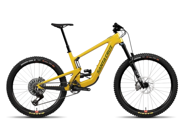 Santa Cruz Heckler SL Stout Carbon Electric Mountain Bike 2026 - Gloss Mustard Yellow