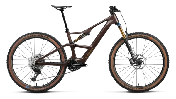 Orbea Rise SL M-LTD Carbon Lightweight Electric Mountain Bike Shimano XTR Di2 2026 - Smooth Silver Matt / Titan Gloss