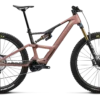 Orbea Rise LT M10 Carbon Electric Mountain Bike Shimano XT Di2 160mm 2026 - Desert Rose / Carbon Raw Matt