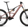 Rise-LT-MTeam-Desert-Rose-Carbon-Raw-Matt Orbea Rise LT M-Team Carbon Electric Mountain Bike FOX Factory 160mm 2026 - Desert Rose / Carbon Raw Matt